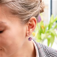 Earrings Trollbeads Woman Orecchini in Semiprecious stones Ametista TSTEA-00012 - TSTEA-00012